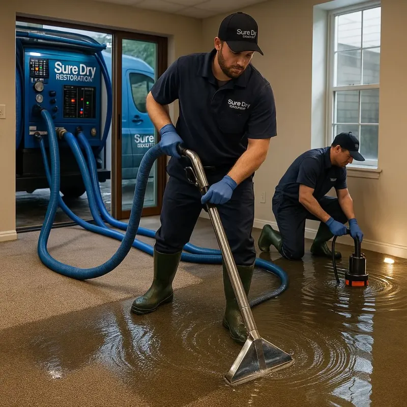 Water Extraction and Removal process in West Carroll Parish, LA